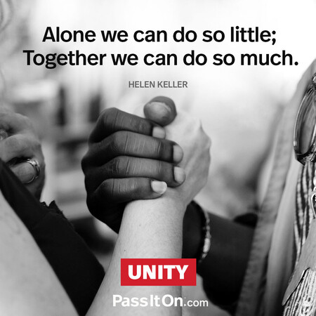 Alone we can do so little; together we can do so much. #<Author:0x00007f7fb5910b40>
