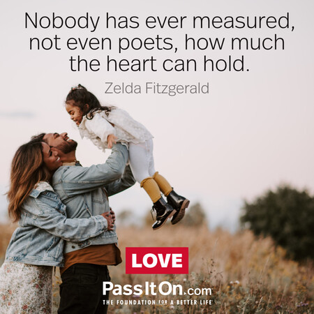 Nobody has ever measured, not even poets, how much the heart can hold. #<Author:0x00007f7fb465d700>