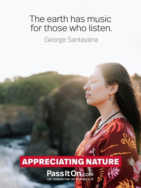 The earth has music for those who listen. #<Author:0x00007f7fb595b7d0>