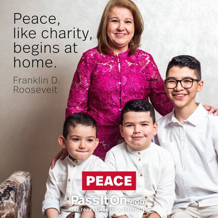 Peace, like charity, begins at home. #<Author:0x00007f7fb559ca90>