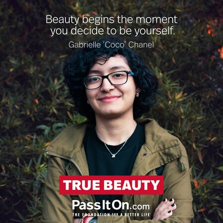 Beauty begins the moment you decide to be yourself. #<Author:0x00007f7fb5892808>