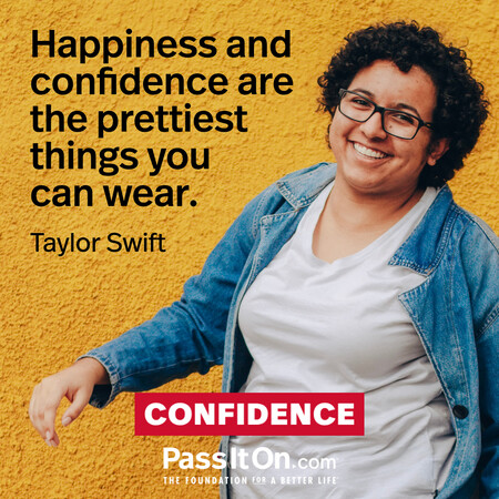 Happiness and confidence are the prettiest things you can wear. #<Author:0x00007fbd594ca018>