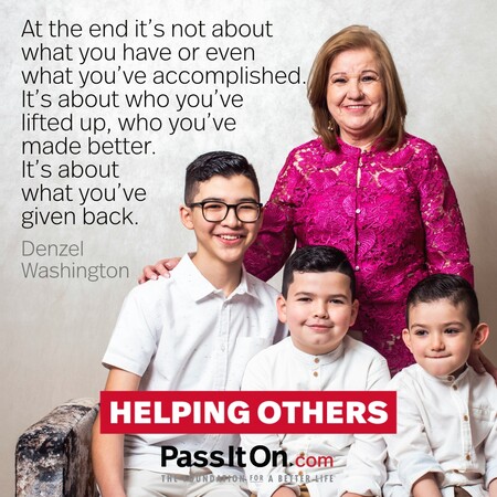 At the end of the day, it's not about what you have or even what you've accomplished… It's about who you've lifted up, who you've made better. It's about what you've given back. #<Author:0x00007f7fb484be18>