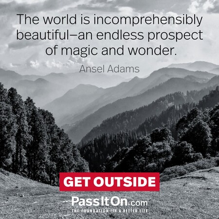 The world is incomprehensibly beautiful—an endless prospect of magic and wonder. #<Author:0x00007f7fb5f78e88>