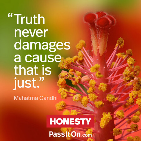 Truth never damages a cause that is just. #<Author:0x00007f7fb5cf2948>