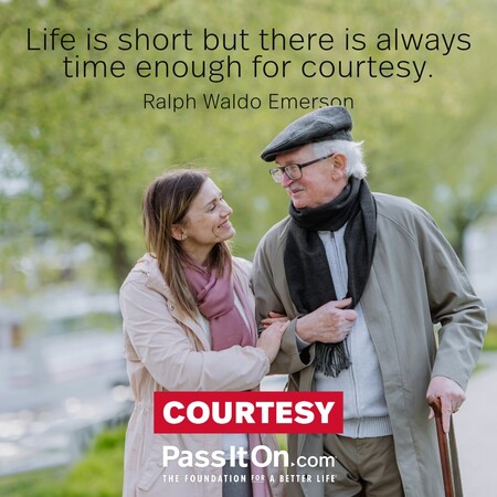 Life is short but there is always time enough for courtesy. #<Author:0x00007f7fb483a140>