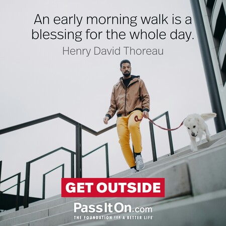 An early morning walk is a blessing for the whole day. #<Author:0x00007f7fb58603d0>