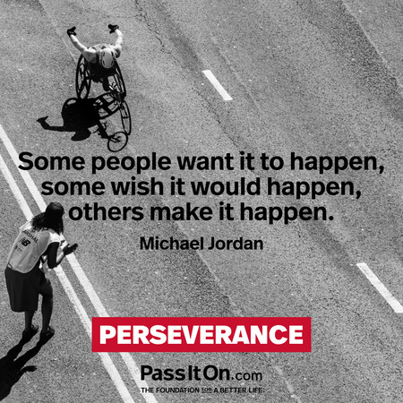 Some people want it to happen, some wish it would happen, others make it happen. #<Author:0x00007f7fb58653d0>