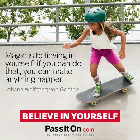 Magic is believing in yourself, if you can do that, you can make anything happen. #<Author:0x00007f7fb5f05c80>