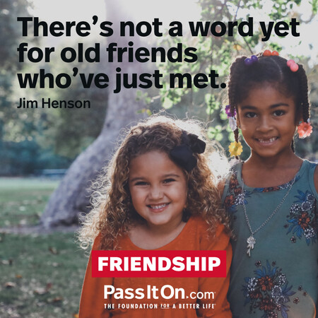 There’s not a word yet for old friends who’ve just met. #<Author:0x00007f7fb5963200>