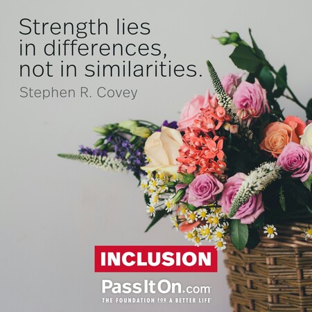 Strength lies in differences, not in similarities. #<Author:0x00007f7fb4937d18>