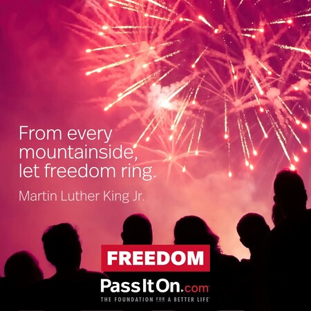 From every mountainside, let freedom ring. #<Author:0x00007f7fb48594c8>